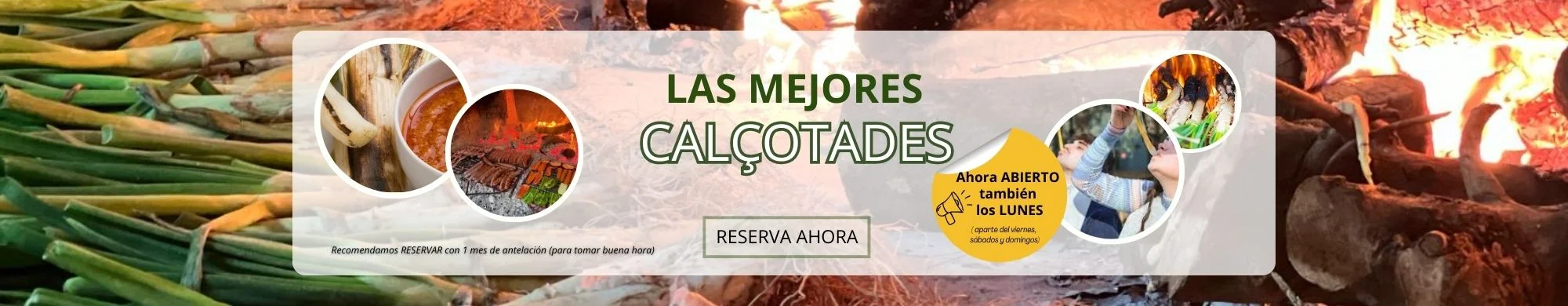 Las mejores calçotades